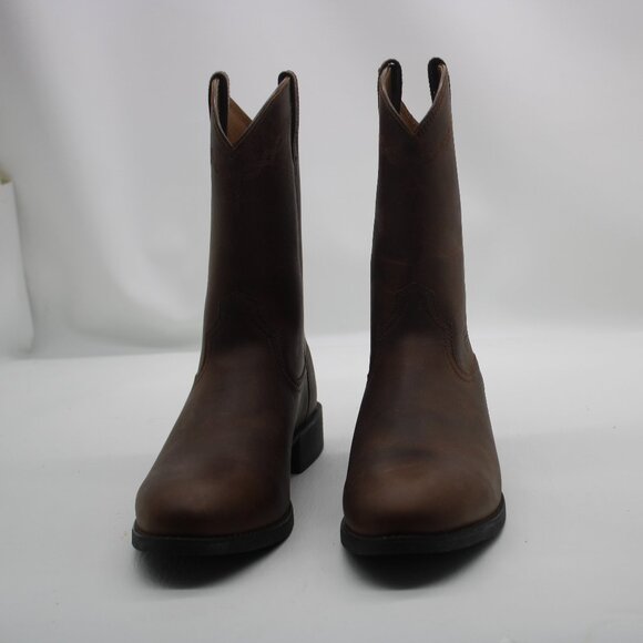 Ariat Men's Cowboy Boots Leather Heritage Roper Western Size 12D 35525 - Picture 2 of 6